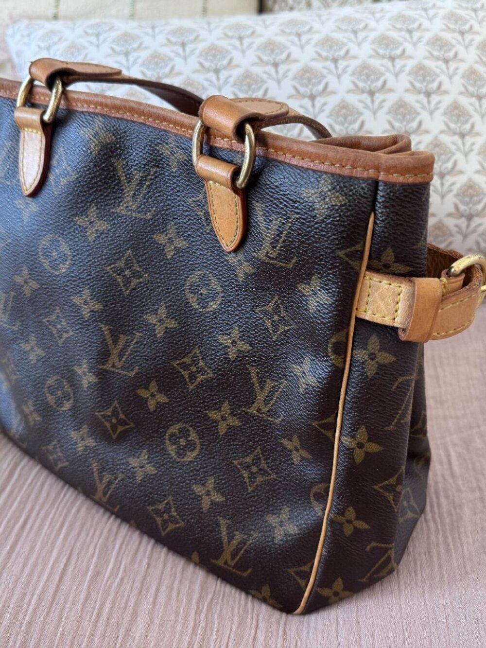 Rare Vintage Louis Vuitton Monogram Batignolles Tote Bag - Picture 15 of 16